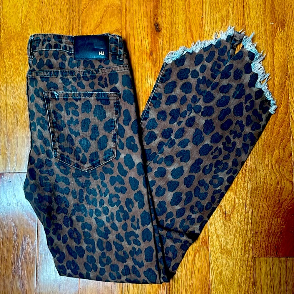 Heartless brand leopard jeans!!!